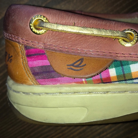 Sperry Top-Sider Pink Leather Boat Shoes - Picture 4 of 9